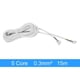 thumbnail image 5 of Cable de timbre, cable de cobre flexible redondo de 5 núcleos y 0,3 mm Cable de teléfono para puerta Logre más, 5 of 10