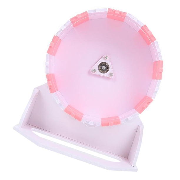 1 Juego de disco para correr Sunnimix Rueda de ejercicio para hámster 7,09 pulgadas Rosa
