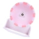thumbnail image 1 of 1 Juego de disco para correr Sunnimix Rueda de ejercicio para hámster 7,09 pulgadas Rosa, 1 of 6