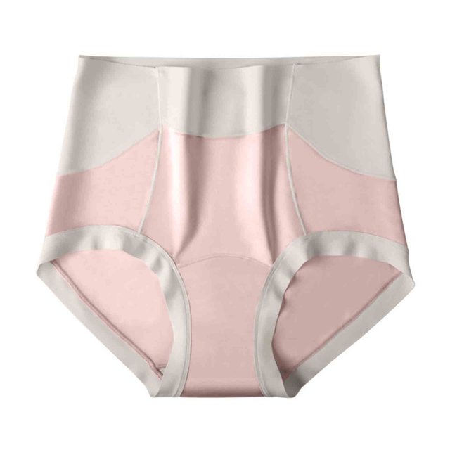 Puntoco Ropa interior para mujer, bragas de moda para mujer, bragas elásticas suaves y transpirables, ropa interior de cintura alta, secado rápido