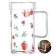 thumbnail image 3 of Bewildely 500ml / 700ml Taza linda ligera Taza de vidrio impresa con asa Taza para beber de oficina de gran capacidad Taza para beber refrigerada por aire Barra de herramientas Numero 3 Bewildely HA025872-03, 3 of 6