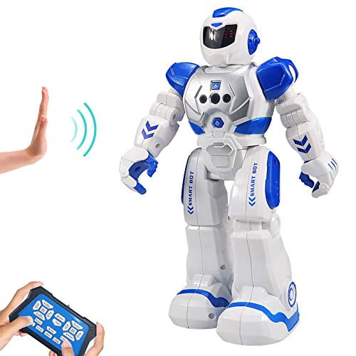 Robot Toys RC Robot for Kids Rechargeable Intelligent Programmable Robot 