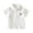 White, variant on REDARER Boys' Cartoon Print Polo Shirt - Gentleman Style Collar Short Sleeve Summer Toddler Kids Casual Beach School Party Top,4-5 Years