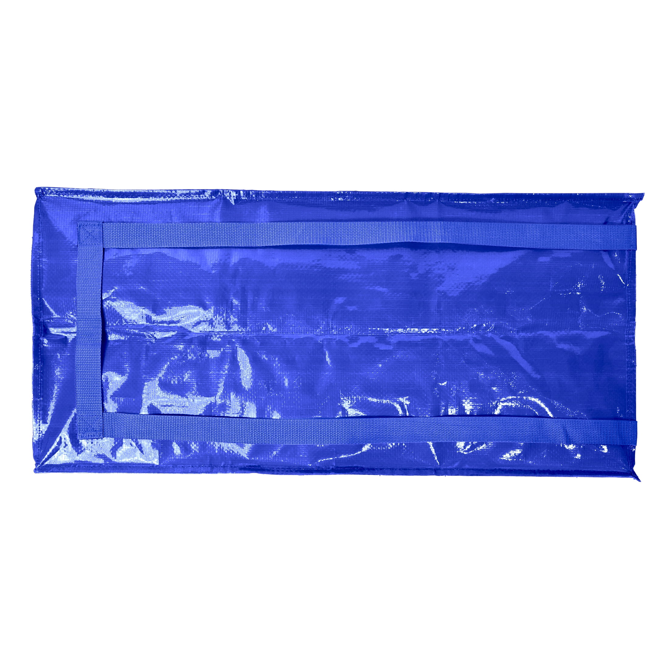 Mainstays Heavy Duty 20 Gallon Blue Cobalt Storage and Moving Bag with Dual Handles and Straps