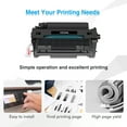 thumbnail image 5 of MICOTONER 1-Pack Compatible Toner Cartridge for HP CE255A 55A LaserJet P3015 P3011 P3016 MFCP M525dn M525c M521dn M521dw Printer (Black), 5 of 6