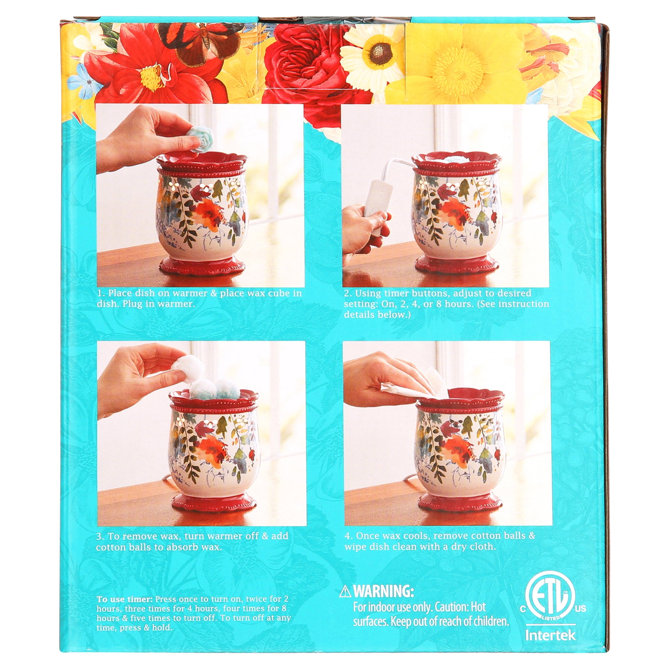 The Pioneer Woman Scented Wax Warmer, Mercantile