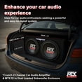 thumbnail image 5 of Crunch 2 Channel Car Audio Amplifier & MTX 12 In Dual Loaded Subwoofer Box, 5 of 11