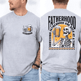 thumbnail image 3 of Fatherhood One Beer At A Time Shirt Funny Dad Skeleton Beer Graphic Tee, Fathers Day Gift for Dad Husband, Cool Fatherhood T-Shirt, Front and Back Print, Soft Cotton Unisex Shirt, 3 of 6