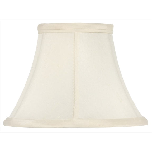 UpgradeLights 5 Inch Chandelier Shades in Eggshell Pure Silk