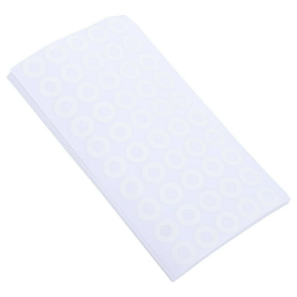 EIGTHTAIL 1000pcs Hole Reinforcement Stickers Round Self-Adhesive Labels For School Home Paper Sheet Binder