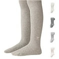 thumbnail image 3 of ZACPNCV Knee High Socks for Girls Cotton Tube Socks Tall Long Socks Pink 9-12 Years, 3 of 3