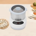 thumbnail image 5 of 5L Blue and White Electric Dough Mixer 304 Stainless Steel Dough Maker with Ferment Function for Home, 5 of 19