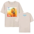 thumbnail image 1 of Addison Rae 2025 T-Shirt Unisex Short Sleeve Round Neck Tee Streetwear,S,Beige, 1 of 2