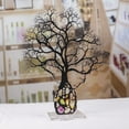 thumbnail image 4 of Escultura acrílica | Arte de árbol antiguo con piedras preciosas | Decoración de árbol de metal de 6 ramas | Decoración zen para el hogar y la oficina, 4 of 6