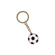 thumbnail image 2 of Llavero metálico de recuerdo periférico de fútbol, colgante para bolso de coche, adorno de metal, 2 of 6