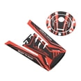thumbnail image 4 of Ensemble d'Autocollants de Protection de Couverture de Carburant de Moto Réfléchissant Noir Orange pour RC390, 4 of 8