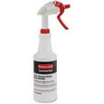 thumbnail image 2 of Rubbermaid Commercial 32-oz Trigger Spray Bottle - Suitable For Cleaning - Heavy Duty - 9.6" Height - 3.4" Width - 1 Each - Clear | Bundle of 5, 2 of 2