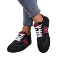 thumbnail image 2 of EKVAHL Fashion Sneakers for Women Lightweight Lace Up Walking Shoes Womens Non-Slip Comfortable Casual Sneakers Stylish Low Top Breathable Lightweight Running Shoes Trainers, 2 of 6
