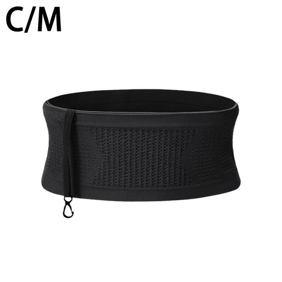 Adjustable Nylon Slim Running Belt and Fanny Pack for Exercise, Holds Phone, Keys, and Cash