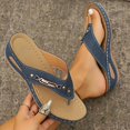 thumbnail image 6 of Fukaraa Women's Orthopedic Sandals Arch Support Wedge Non-Slip Beach Platform Summer Shoes, 6 of 9