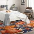 thumbnail image 3 of Boho Floral Rugs 4x6, Red Lily Carpet for Bedroom Rug, Lily Yellow Area Rug for Living Room, Super Soft Low Pile Machine Washable Non Slip Stain Resistant Rug, 3 of 7
