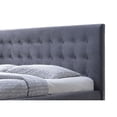 thumbnail image 2 of Margaret Upholstered Queen Platform Bed in Gray, 2 of 4