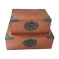 thumbnail image 3 of Caja de madera creativa, armario para guardar joyas, caja de madera retro, pequeña caja de madera, caja de almacenamiento de artículos diversos, caja de madera para té suelto, 3 of 6
