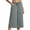 Gray, variant on AHTJRT Women's Wide Leg Capri Pants Casual Active Yoga Leisure Capris Drawstring Elastic Waist Loose Fit Summer Spring Pants with Pockets Black S