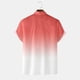 thumbnail image 5 of Camisas de Manga Larga para Hombres Moda Casual Impresión Cuello de Vuelta Blusa Transpirable para Diario Y de Negocios, 5 of 6