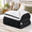 Black-King 90"x108"x1.3", variant on Black King 90"x108"x1.3" Thick Warm Sherpa Fleece Winter Bed Blanket