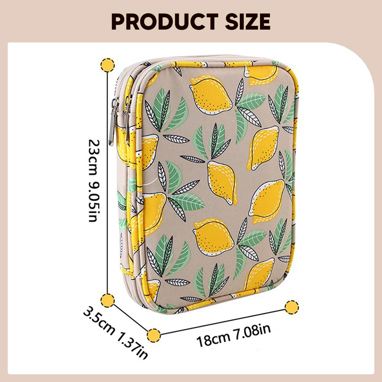 HOMYL Crochet Hook Case Empty Knitting Case Multifunction Sewing Knitting Storage Bag
