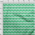 thumbnail image 3 of oneOone Cotton Cambric Light Green Fabric Ikat Quilting Supplies Print Sewing Fabric By The Yard 42 Inch Wide, 3 of 4