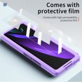 thumbnail image 3 of Mantto Compatible Samsung Galaxy Z Fold 2 Case Magnetic Hinge Protection, Lightweight and Slim 
 Metal Stand More Screen and Camera Protection Phone Stand Cover 5G Z Fold2,Purple, 3 of 8