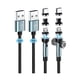 thumbnail image 1 of wonima11 7Pin Magnetic Charging Cable 2Pack - 3FT 540 Rotating Magnetic Phone Charger Cable - 3A Fast Charging Data Transfer - Nylon-Braided Cords, 1 of 1