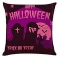 thumbnail image 4 of Lisbinx Halloween Throw Pillow Cover Pillowcases Decorative Sofa Cushion Cover Holiday Deals, 4 of 5