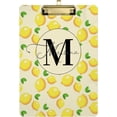 thumbnail image 1 of FMSHPON Lemon Clipboard Hardboard Wood Nursing Clip Board and Pull for Standard A4 Letter 13x9 inches, 1 of 7
