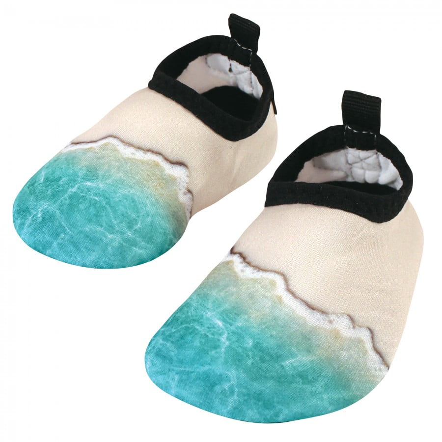 Hudson Baby Infant and Toddler Water Shoes for Sports, Yoga, Beach and Outdoors, Sandy Beach, 18-24M/6-7 Toddler