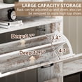 thumbnail image 4 of Classic Farmhouse Style Shoe Cabinet | Multiple Living Areas Storage | Keep Footwear in Order, 4 of 4