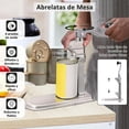 thumbnail image 3 of Abrelatas Manual Comercial, Abridor Industrial Resistente para Lata Grande, Abrazaderas de Banco Mesa Acero Chapado con Base para Restaurante Bar Hotel Cocina, 3 of 4