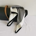 thumbnail image 5 of CAILDANL 100% Mulberry Silk Scarfs for Women-Lightweight Square Satin Head Scarf-Small Silk Hair Scarf for Sleeping 21"x21", 5 of 6