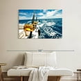 thumbnail image 2 of Elephant Stock Ocean Fishing Reels Wall Art - Horizontal Canvas Wall Art - Living Room Wall Decor - Hobbies And Lifestyle Canvas - Beige And Gray Decor - 39" x 26", 2 of 4