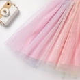 thumbnail image 6 of IBTOM CASTLE Kids Girls Birthday Party Dress Sequins Butterfly Daisy Polka Dots Embroidery Princess Tulle Wedding Pageant Evening Gown 2-3 Years Rainbow Sequin, 6 of 8
