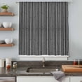 thumbnail image 5 of Vintage Black Sheer Curtains 96 Inches Long, Country Farmhouse Plants Tree Pattern Light Filering Curtains, Privacy Drapes Simi Floor to Veiling Curtain for Living Room Bedroom Large Window Treatment, 5 of 9