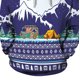 thumbnail image 5 of Pntutb Estampado navideño Otoño e invierno Hombres y mujeres Suéter con capucha Suéter suelto Top Pntutb Pntutb-6520, 5 of 5