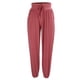 thumbnail image 1 of Pantalones deportivos de yoga con bolsillo de cintura alta, pantalones deportivos para correr de secado rápido para mujer, color rojo sandía, 1 of 8