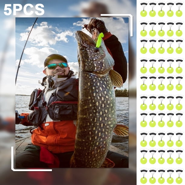 50 Grupos/300 Uds. Tapón Línea Pesca A Frijoles Espaciales Goma (S) Oliva
