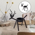 thumbnail image 6 of 2/Set Reindeer Wedding Table Centerpiece Votive Candle Holidays Candlesticks Tealight Reindeer Decorations, 6 of 8