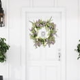 thumbnail image 3 of Corona artificiales con corona de de primavera para decoración de puerta dentera de ventana al Ronda Sunnimix Corona de la puerta de entrada, 3 of 7