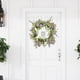 thumbnail image 3 of Corona artificiales con corona de de primavera para decoración de puerta dentera de ventana al Ronda Sunnimix Corona de la puerta de entrada, 3 of 7