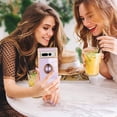 thumbnail image 5 of Compatible with Google Pixel 7 Plus 5G Case Heart Plating Kickstand Mental Ring Luxury Elegant Case Camera Protector TPU Shockproof Back Cover Designed for Google 7 Plus 5G Case -Purple, 5 of 10
